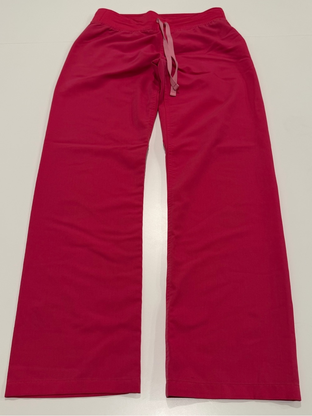 FIGS Livingston Scrub Pants XXS Petite Shocking Pink Straight Leg T21003P
